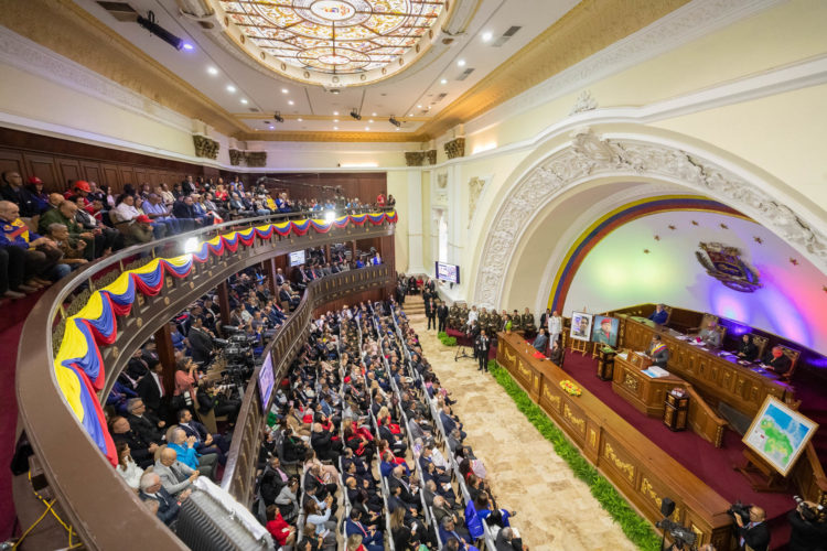 La Asamblea Nacional (AN, Parlamento), en una fotografía de archivo. EFE/ Rayner Peña R.