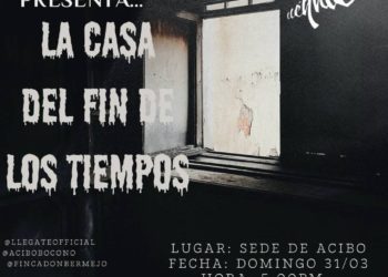 Cine Foro en Boconó: Llégate invita a ver “La Casa del fin de los tiempos”