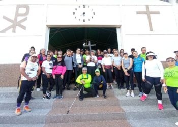 Caminantes de Boconó realizaron recorrido por los siete templos durante la Semana Santa