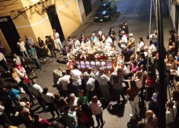 Santo Sepulcro y la Virgen de la Dolorosa recorrieron Boconó este Viernes Santo