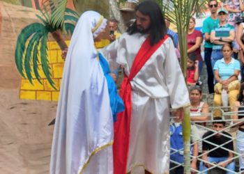 Vive la pasión y muerte de Jesús Cristo: Viacrucis viviente de Boconó en imágenes