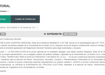 TSJ suspende elecciones en la ULA