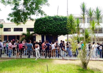 Apagón interrumpió en Valera proceso de inscripción en el Registro Electoral  