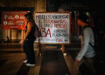 Argentina afronta una gran movilización universitaria contra el Gobierno de Milei