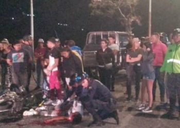 Colisión entre moto y vehículo deja un lesionado en Boconó