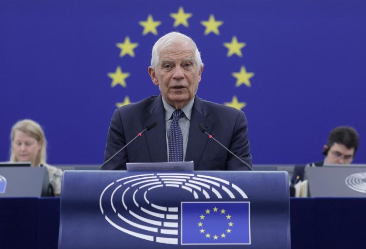 El alto representante de la Unión Europea (UE) para Asuntos Exteriores y Seguridad, Josep Borrell. EFE/EPA/RONALD WITTEK
