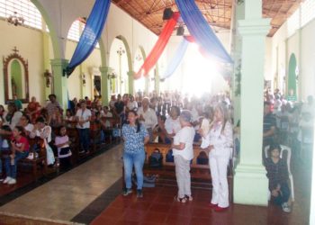 Betijoque | La fiesta de la Divina Misericordia en templo San Juan Bautista: “Jesús está aquí mirándonos”