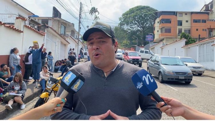 Fernando Andrade, presidente regional de Copei Odca, denunció intento de control social a través de nuevos centros de votación. Foto: Mariana Duque