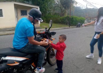 Escuela en Boconó se suma a la campaña Conciencia y prudencia en dos ruedas