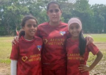 Tres trujillanas muestran sus habilidades en Talento Vinotinto en Valencia