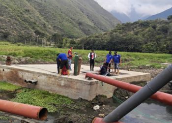 Mérida | Se intensifica recuperación del sistema de bombeo y del embalse “Wilmer Pérez” 