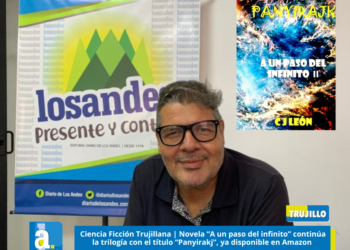 Ciencia Ficción Trujillana | Novela “A un paso del infinito” continúa la trilogía con el título “Panyirakj”, ya disponible en Amazon