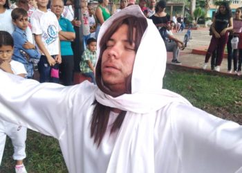 Viacrucis Viviente de Flor de Patria retorna luego de cinco años de ausencia