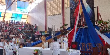 Boconó se convierte en el Jardín de la Misericordia al reunir a más de 2.500 personas