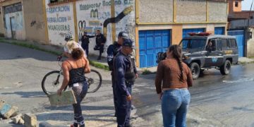 Protestan en Boconó por bote de aguas servidas