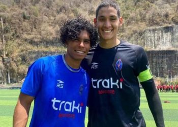 Jorge Sánchez sigue brillando ahora en la Sub 19 de La Guaira