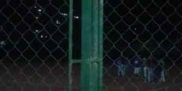 Estadio José Antonio Maldonado de Boconó en penumbras