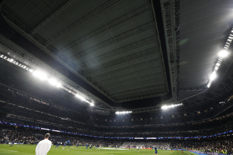 Fotografía de archivo del estadio Santiago Bernabéu. EFE/J.J. Guillén