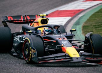 ‘Checo’ Pérez, decepcionado: “En la última vuelta hice ‘aquaplaning’, fue error mío”