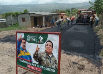 Trujillo | Mil 600 toneladas de asfalto han sido colocadas en El Pensil