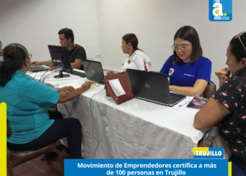 Movimiento de Emprendedores certifica a más de 100 personas en Trujillo