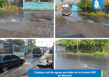 Colapso de aguas servidas preocupa a boconeses