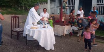 En el día de San Isidro en Betijoque: Olla de alimentos del protector de los campesinos y misa