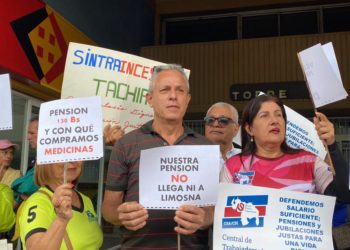 En el Táchira creen que si no hay cambio de modelo político no habrá posibilidad de que los pensionados tengan un salario digno