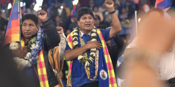 Expresidentes Alberto Fernández y Evo Morales encabezan misión electoral en México