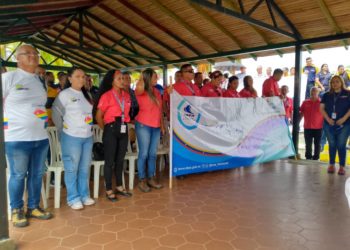 Misa de acción de gracias y ofrendas florales  el 1º de mayo en Betijoque