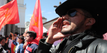 Sindicatos de Ecuador celebran éxito de ‘No’ al trabajo por horas y protestan contra Noboa
