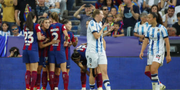 8-0. El Barça arrolla a la Real Sociedad y agranda su palmarés en la Copa de la Reina