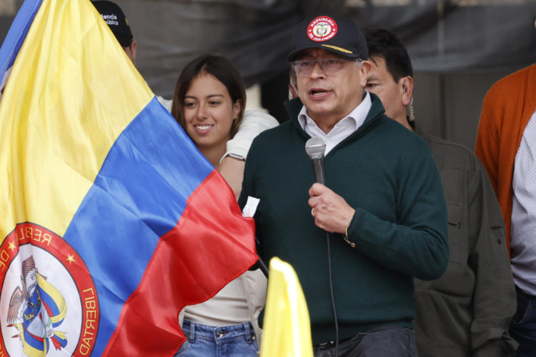 El presidente de Colombia, Gustavo Petro. EFE/ Mauricio Dueñas Castañeda