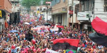 Chavismo se movilizó en Trujillo para rechazar “bloqueo imperialista”