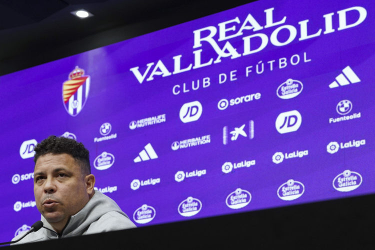 El presidente del Real Valladolid, el ex futbolista brasileño Ronaldo Nazário, en una imagen de archivo.EFE/Nacho Gallego