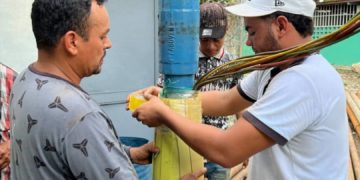 En servicio bomba del pozo de agua de Valmore Rodríguez al ser reparada falla