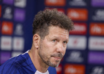 Simeone: “Nuestro objetivo es entrar en Liga de Campeones todos los años”