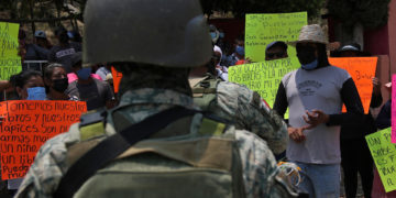 Desplazados por el crimen en sur de México amenazan con hacer un boicot en las elecciones