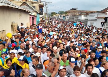 En el Panamericanazo se demostró una vez más el poder de convocatoria de María Corina Machado