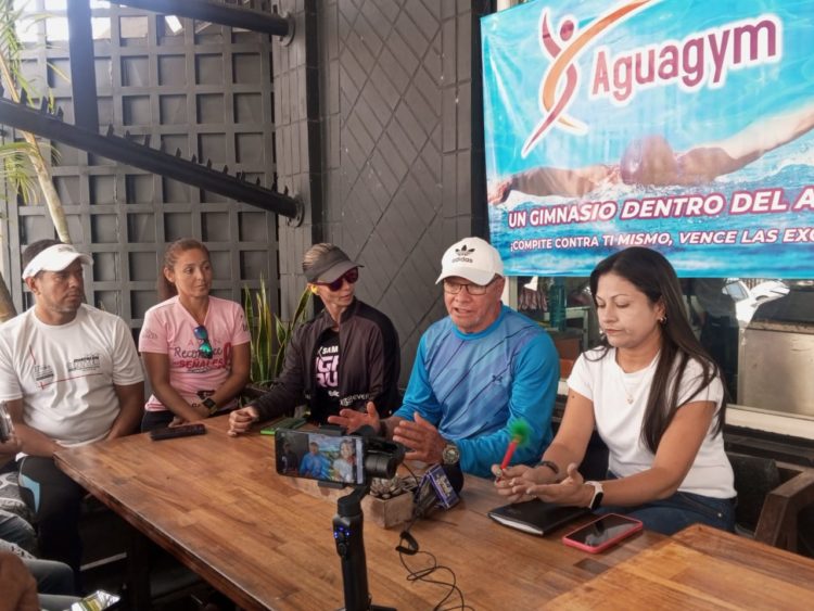 En la rueda de prensa se anunció el Acuatlón 2024, un evento inédito en el estado Trujillo (Gráficas: Miguel Albarrán)