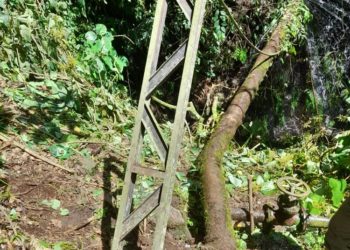 Aguas de Mérida recupera tramo de tubería en acueducto Capaz