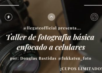 Llégate invita a taller de fotografía básica con celular en Boconó