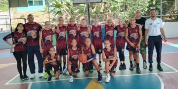 Club Cafetaleros de Boconó participan en campeonato federativo de baloncesto