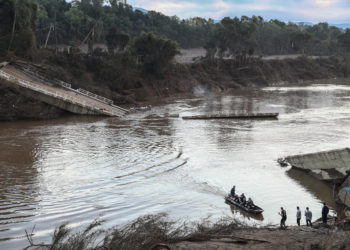 Operación de guerra en el sur de Brasil para rescatar a las víctimas de las inundaciones