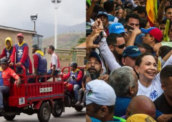 Chavismo apuesta al “voto por acarreo” mientras la oposición busca la “voluntad espontánea” para el 28J