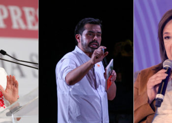 Candidatos en México encaran el último debate sin movilizar a indecisos y entre insultos