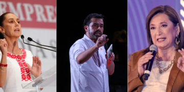 Candidatos en México encaran el último debate sin movilizar a indecisos y entre insultos