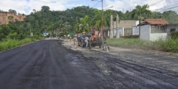 Iniciaron asfaltado en el Puente Chama II y Onia en El Vigía
