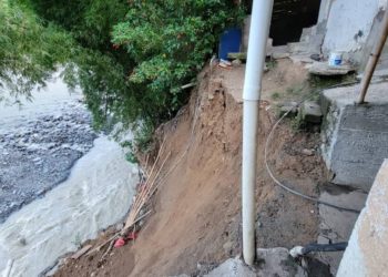 Precipitaciones ponen en peligro a viviendas en Boconó
