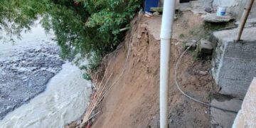 Precipitaciones ponen en peligro a viviendas en Boconó